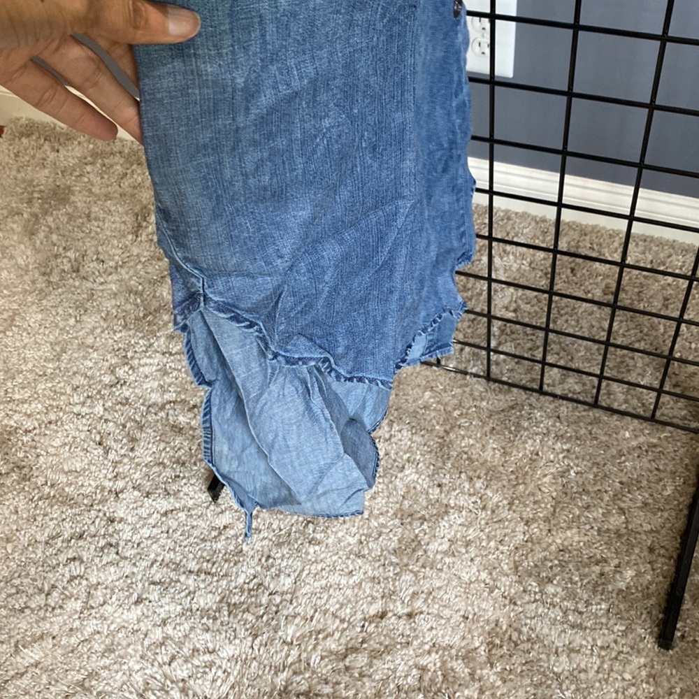Wash Lab Chambray Shirtdress - Picture 8 of 10